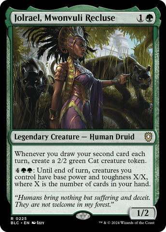 {R} Jolrael, Mwonvuli Recluse [Bloomburrow Commander][BLC 225]