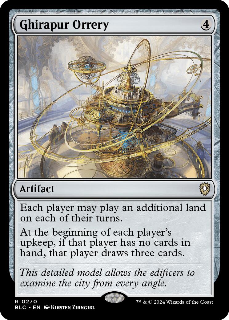 {R} Ghirapur Orrery [Bloomburrow Commander][BLC 270]