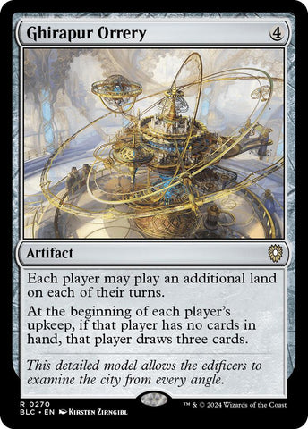 {R} Ghirapur Orrery [Bloomburrow Commander][BLC 270]