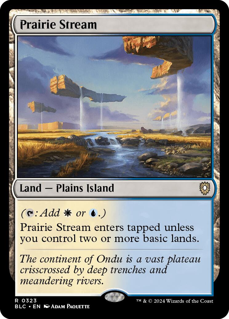 {R} Prairie Stream [Bloomburrow Commander][BLC 323]