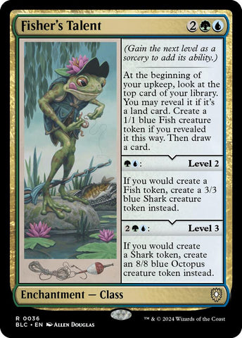{R} Fisher's Talent [Bloomburrow Commander][BLC 036]