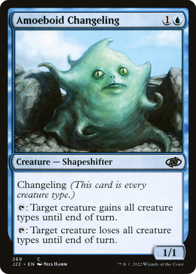 {C} Amoeboid Changeling [Jumpstart 2022][J22 269]
