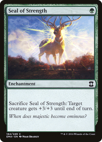 {C} Seal of Strength [Eternal Masters][EMA 184]