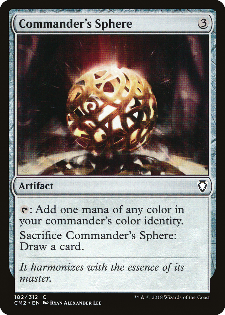 {C} Commander's Sphere [Commander Anthology Volume II][CM2 182]