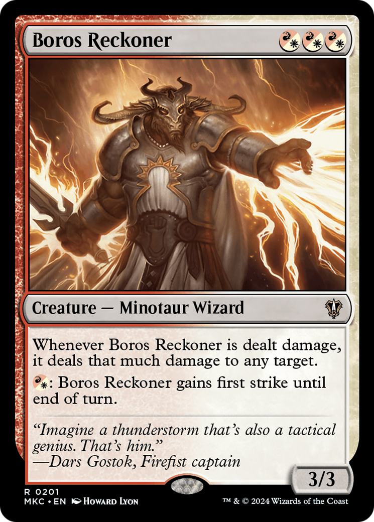 {R} Boros Reckoner [Murders at Karlov Manor Commander][MKC 201]