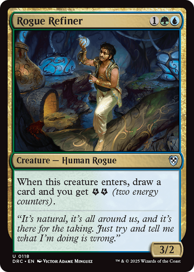 {C} Rogue Refiner [Aetherdrift Commander][DRC 118]