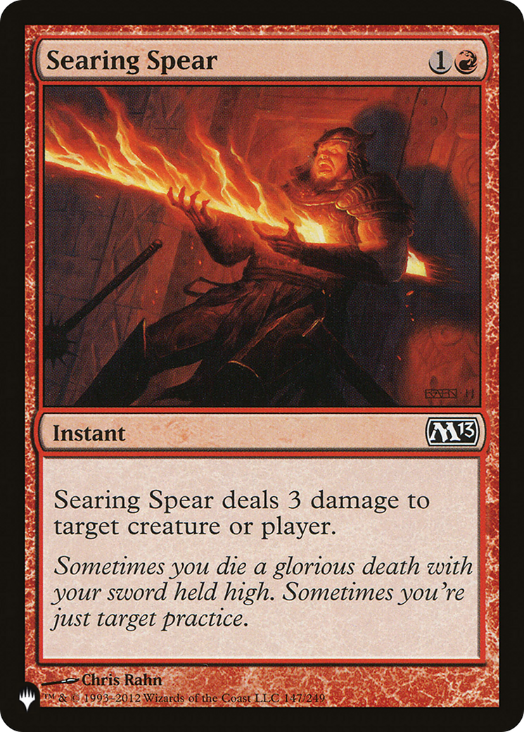 Searing Spear [LIST 147/249]