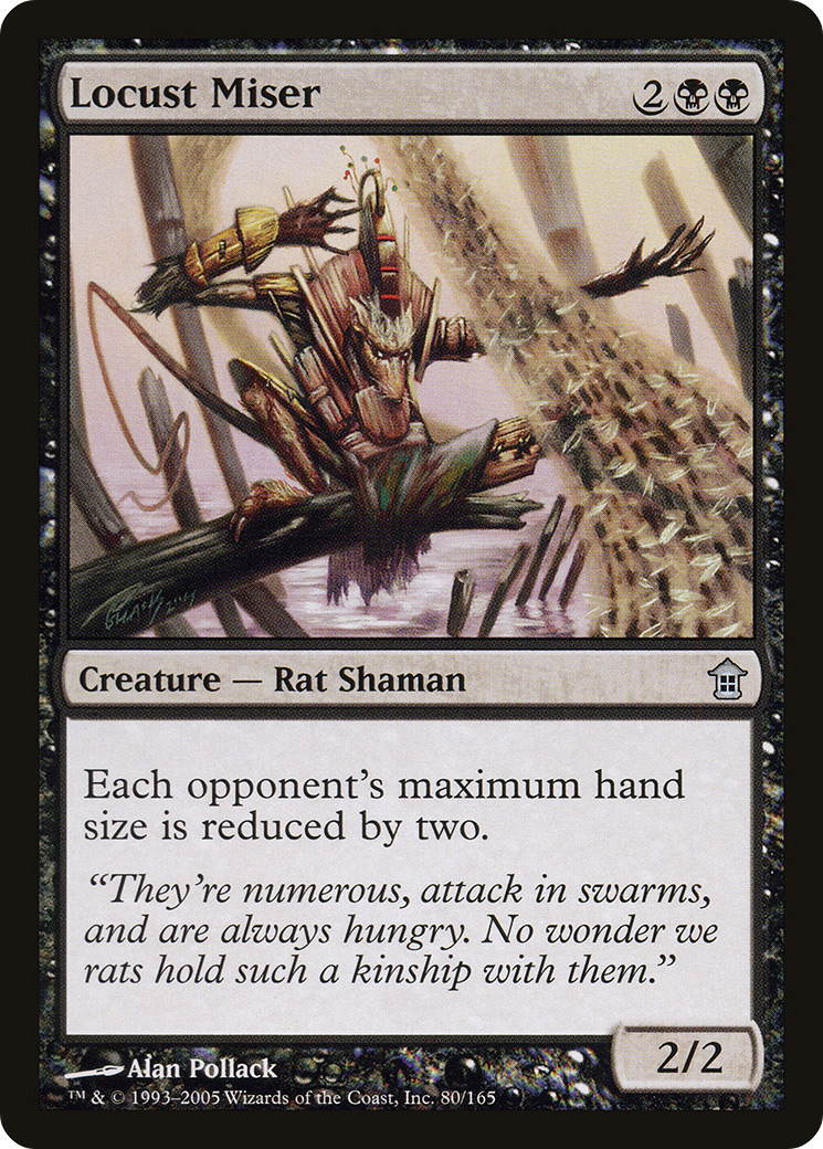 {C} Locust Miser [Saviors of Kamigawa][SOK 080]