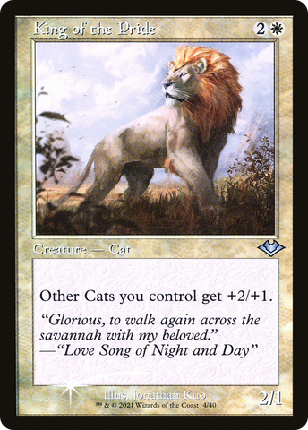 {C} King of the Pride (Retro) [Modern Horizons 2][RF MH1 004]