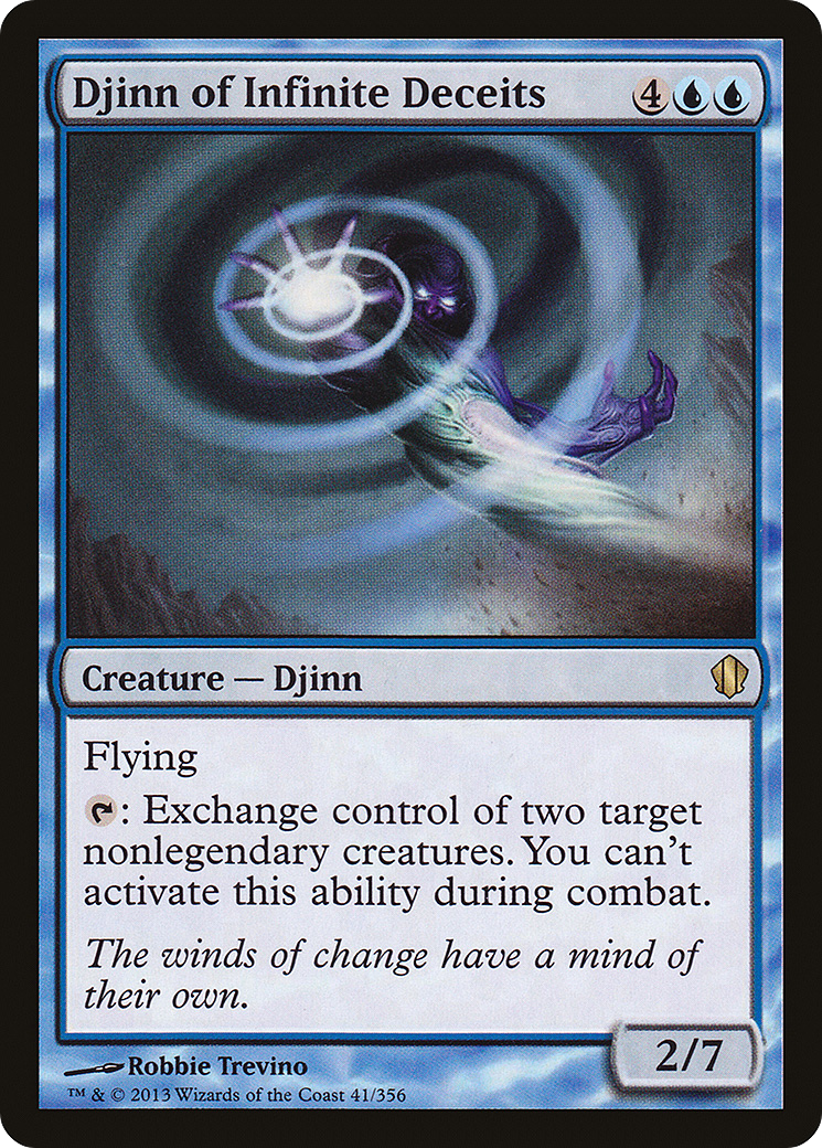 {R} Djinn of Infinite Deceits [Commander 2013][C13 041] - Misty Mountain Games