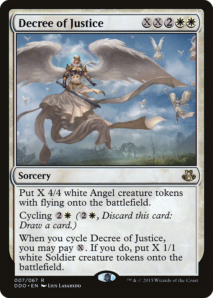 {R} Decree of Justice [Duel Decks: Elspeth vs. Kiora][DDO 007]