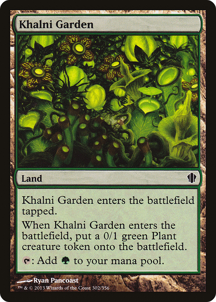 {C} Khalni Garden [Commander 2013][C13 302]