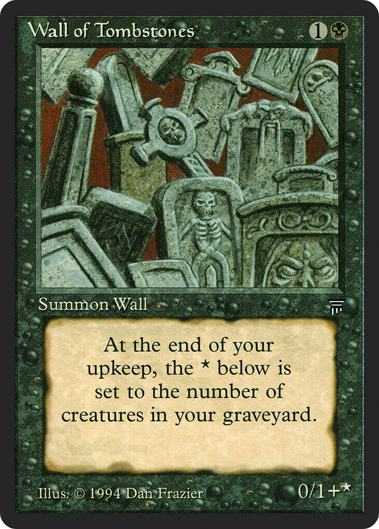{C} Wall of Tombstones [Legends][LEG 129]