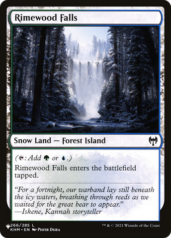 {C} Rimewood Falls [Secret Lair: From Cute to Brute][SLD 266]