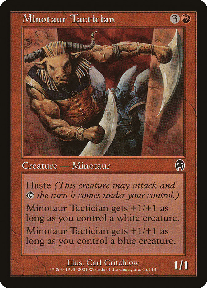 {C} Minotaur Tactician [Apocalypse][APC 065]