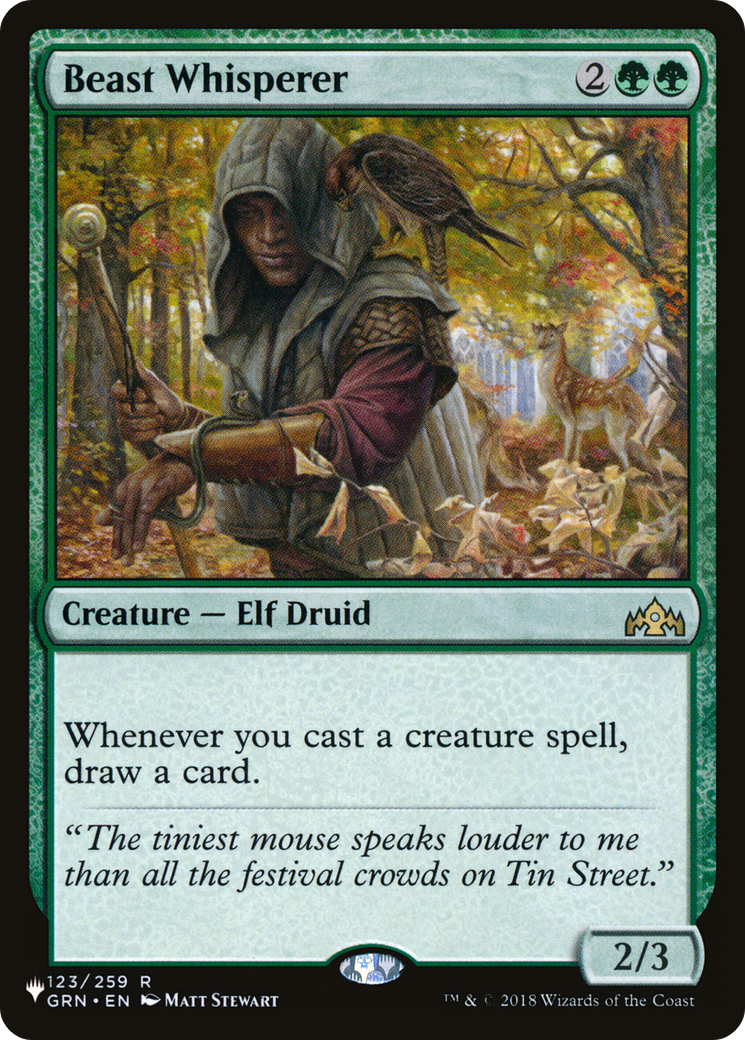 Beast Whisperer [PLST GRN-123]