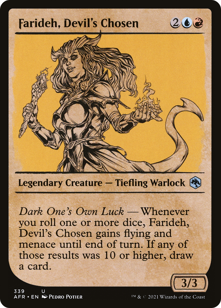 {C} Farideh, Devil's Chosen (Showcase) [Dungeons & Dragons: Adventures in the Forgotten Realms][AFR 339]