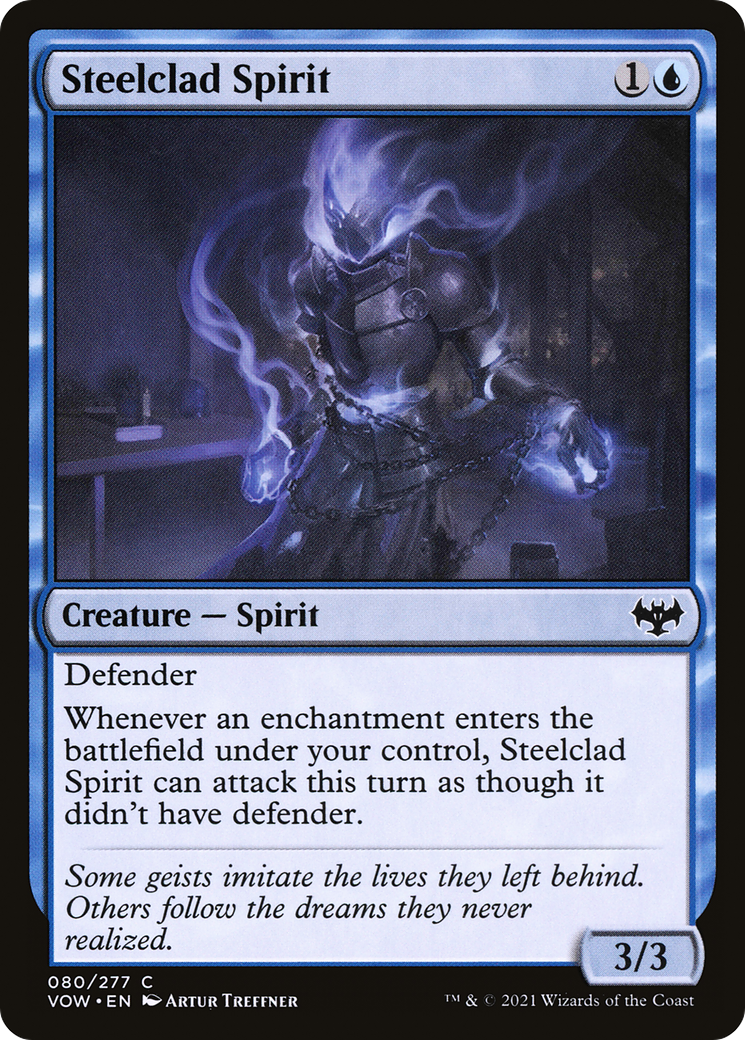 {C} Steelclad Spirit [Innistrad: Crimson Vow][VOW 080]