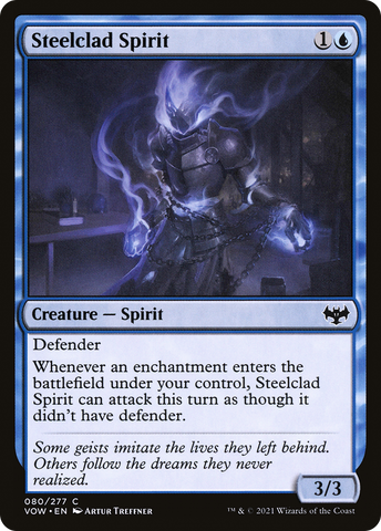 {C} Steelclad Spirit [Innistrad: Crimson Vow][VOW 080]