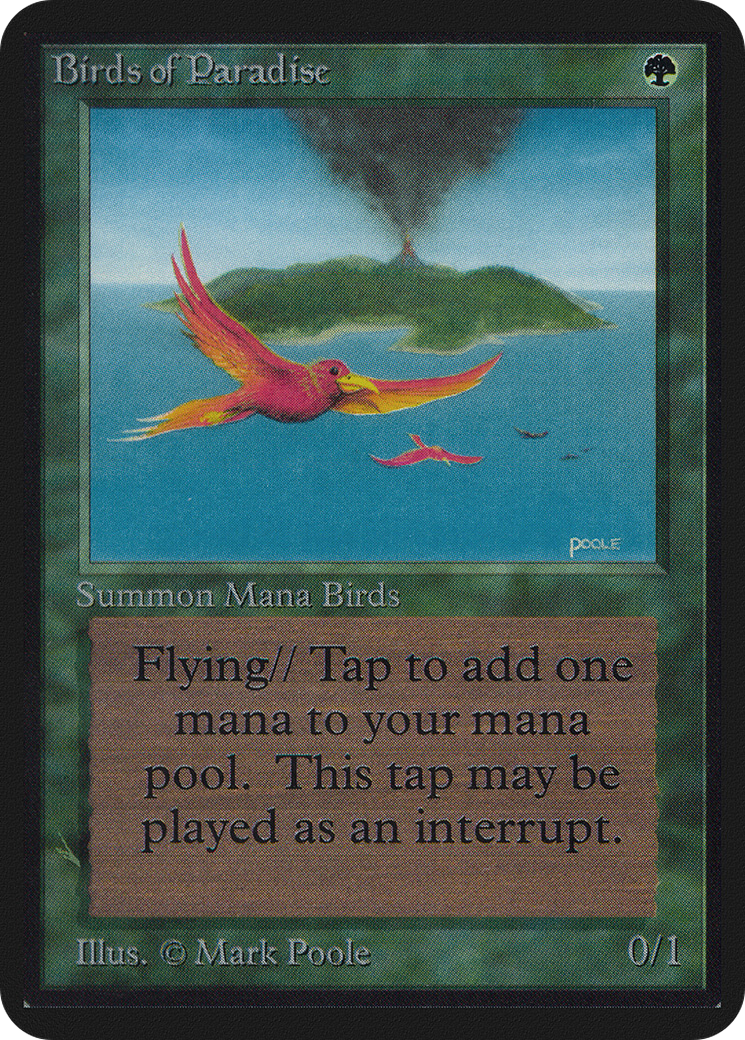 {R} Birds of Paradise [Alpha Edition][LEA 186]