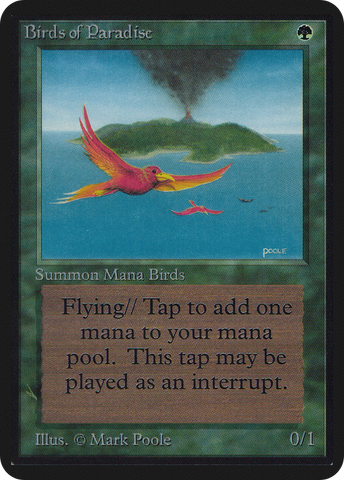 {R} Birds of Paradise [Alpha Edition][LEA 186]