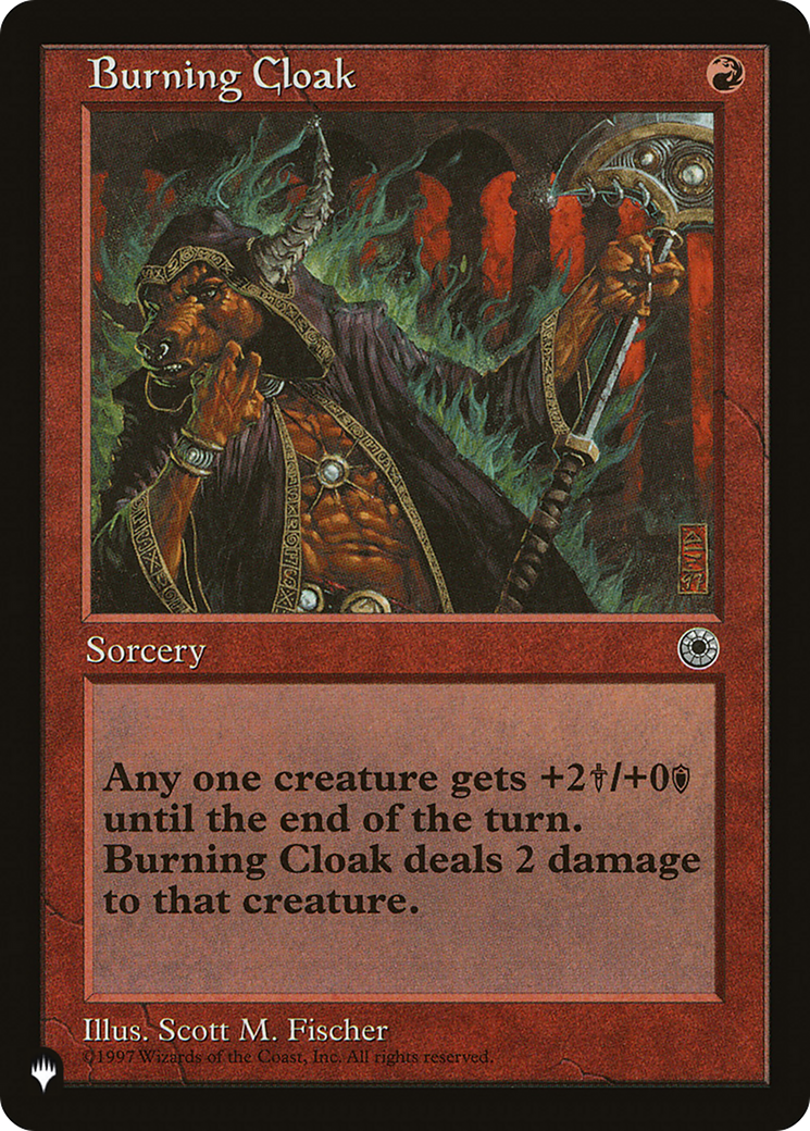 Burning Cloak [LIST ]
