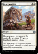 {C} Generous Gift [Bloomburrow Commander][BLC 106]