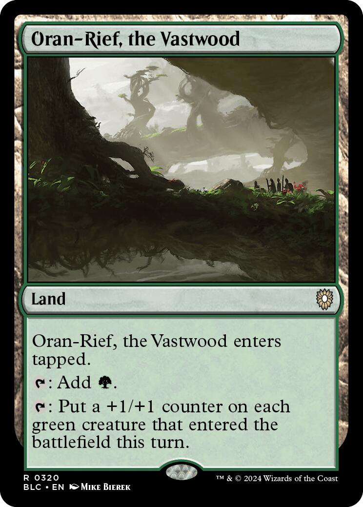 {R} Oran-Rief, the Vastwood [Bloomburrow Commander][BLC 320]