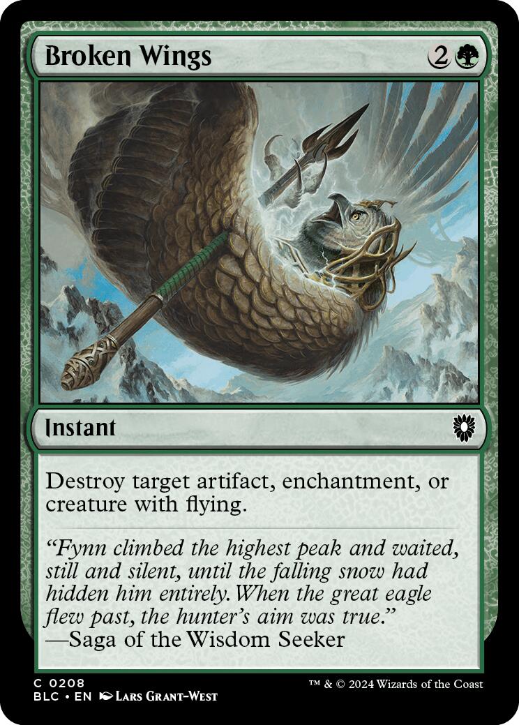 {C} Broken Wings [Bloomburrow Commander][BLC 208]