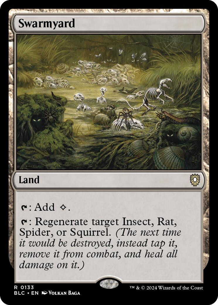 {R} Swarmyard [Bloomburrow Commander][BLC 133]