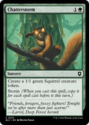 {C} Chatterstorm [Bloomburrow Commander][BLC 210]