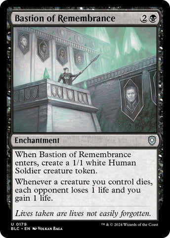 {C} Bastion of Remembrance [Bloomburrow Commander][BLC 179]