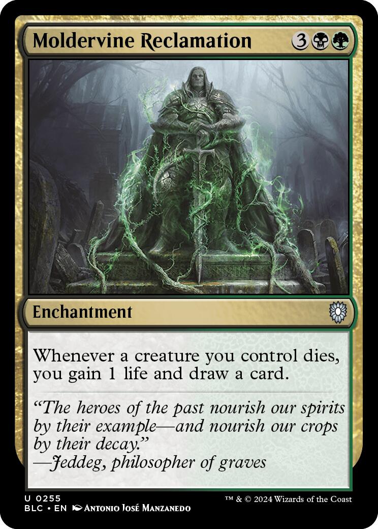 {C} Moldervine Reclamation [Bloomburrow Commander][BLC 255]