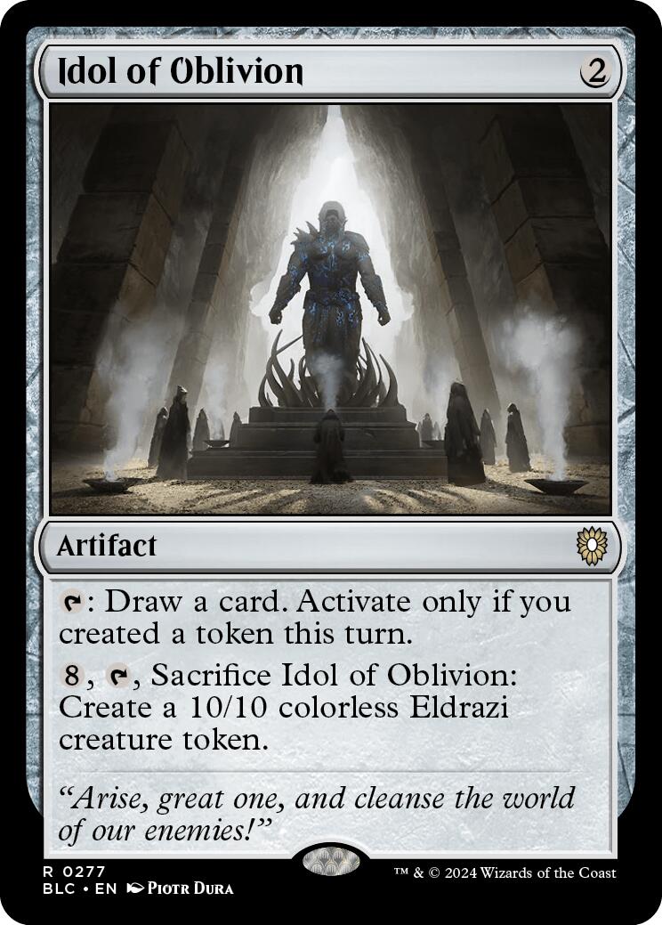 {R} Idol of Oblivion [Bloomburrow Commander][BLC 277]