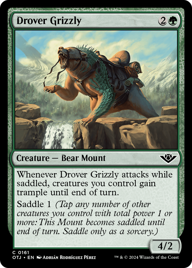 {@C} Drover Grizzly [Outlaws of Thunder Junction][OTJ 161]