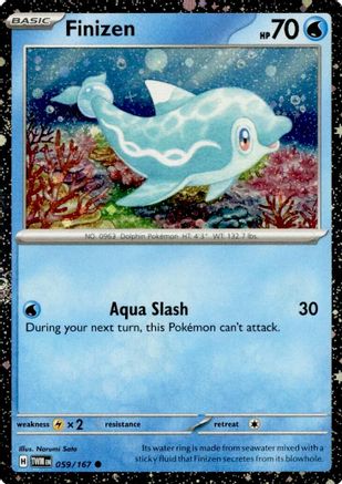 [PKM] Finizen (059/167) (Cosmos Holo) [Scarlet & Violet: Twilight Maquerade]