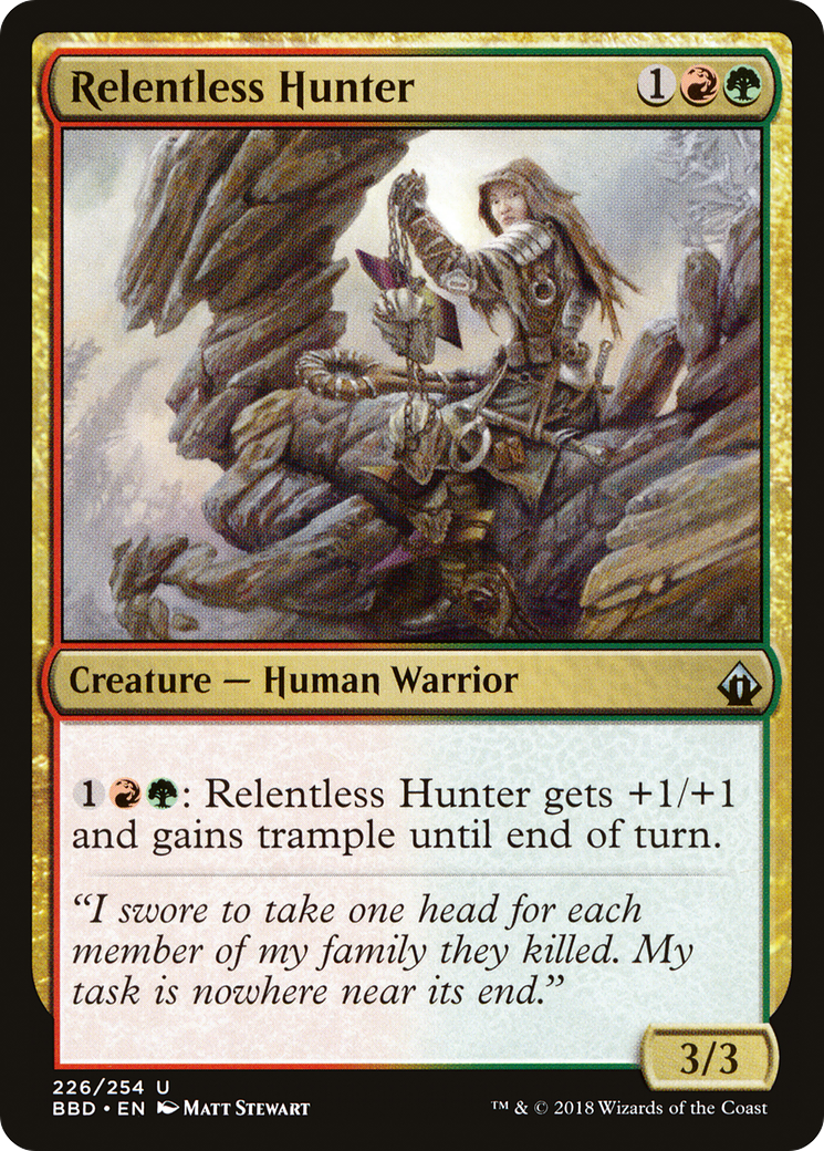 {C} Relentless Hunter [Battlebond][BBD 226] - Misty Mountain Games