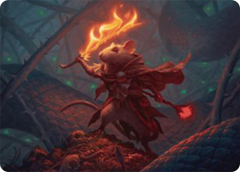 {A} Emberheart Challenger Art Card [Bloomburrow Art Series][ABLB 019]