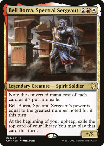 {R} Bell Borca, Spectral Sergeant [Commander Legends][CMR 271]