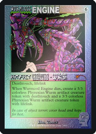 {R} Wurmcoil Engine (Rainbow Foil) [Secret Lair Drop Series][RBF SLD 1661]
