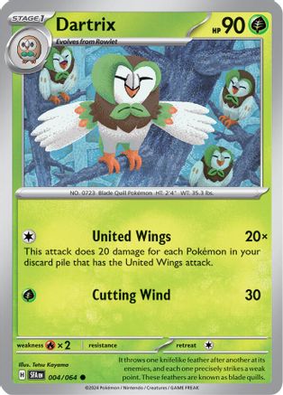 [PKM] Dartrix (004/064) [Scarlet & Violet: Shrouded Fable]