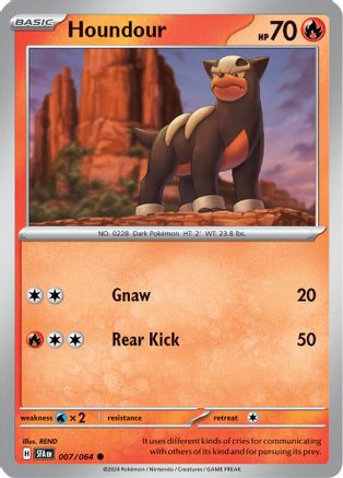 [PKM-C] Houndour (007/064) [Scarlet & Violet: Shrouded Fable]