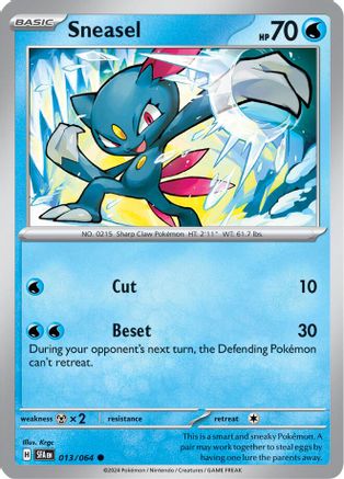 [PKM] Sneasel (013/064) [Scarlet & Violet: Shrouded Fable]