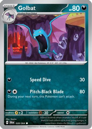 [PKM] Golbat (028/064) [Scarlet & Violet: Shrouded Fable]