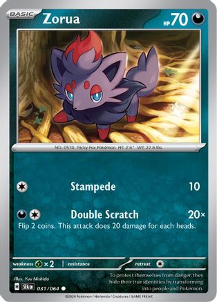 [PKM] Zorua (031/064) [Scarlet & Violet: Shrouded Fable]