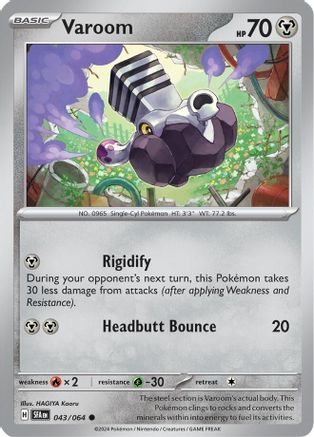 [PKM-C] Varoom (043/064) [Scarlet & Violet: Shrouded Fable]