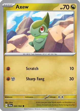 [PKM] Axew (044/064) [Scarlet & Violet: Shrouded Fable]