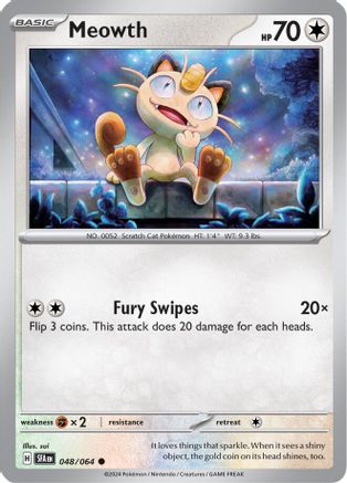 [PKM] Meowth (048/064) [Scarlet & Violet: Shrouded Fable]