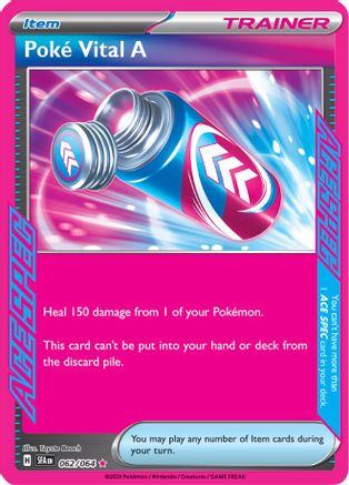 [PKM] Poke-Vital A (062/064) [Scarlet & Violet: Shrouded Fable]