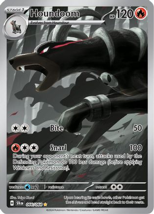 [PKM] Houndoom (066/064) [Scarlet & Violet: Shrouded Fable]